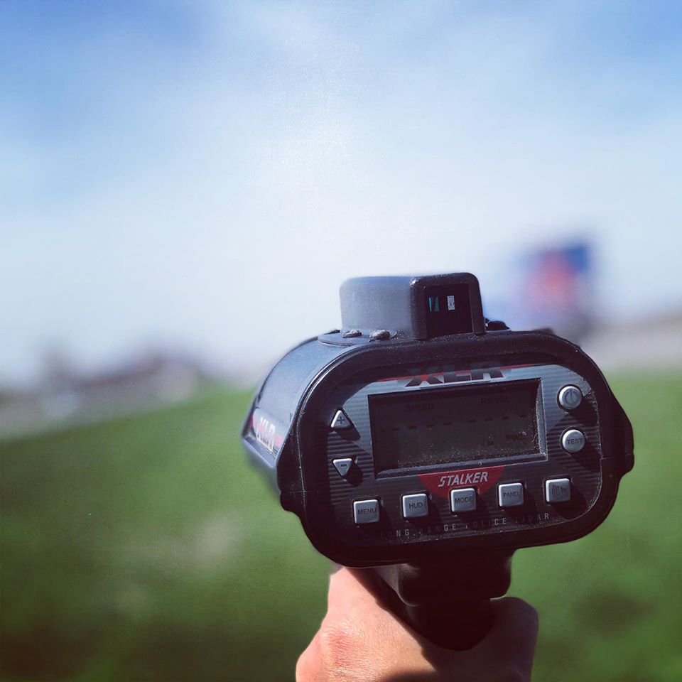 Illinois State Police radar gun