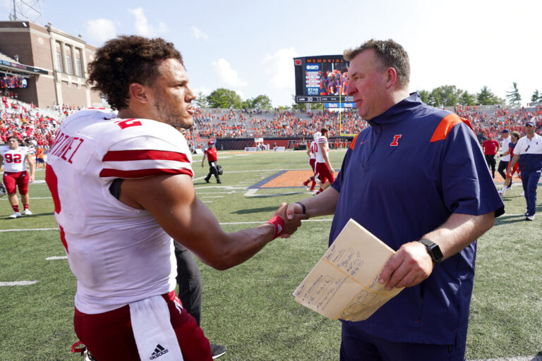 Illini Football Coach Bret Bielema Will Miss The Iowa Game After ...