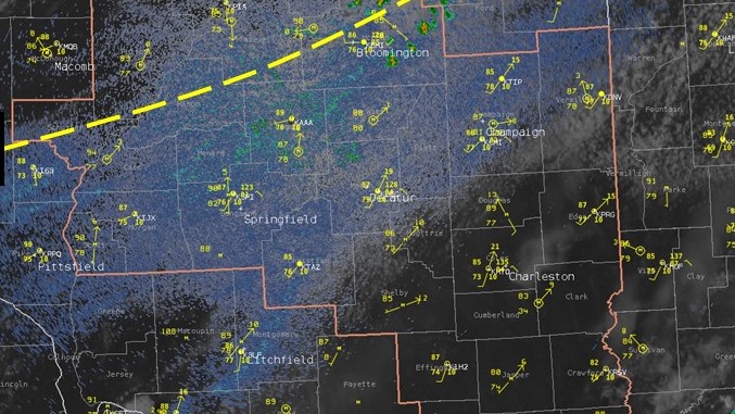 Severe storms expected in Central Illinois Monday PM – Illinois Newsroom